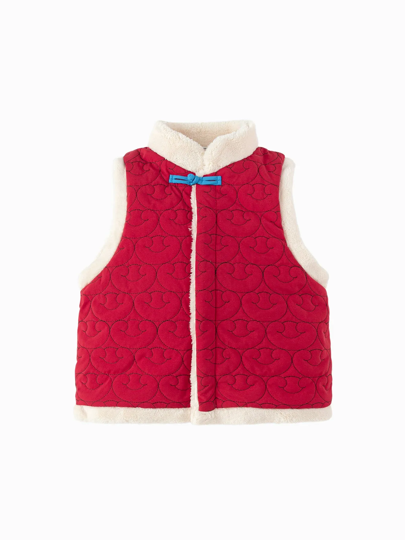Balabala Baby Cotton Vest 2025 New Boy And Vest New Year's Animal Year Greeting Red