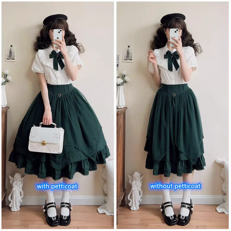 (Buyforme)Uncle Wall Original~Rich Girl~Elegant Lolita SK and Shirt
