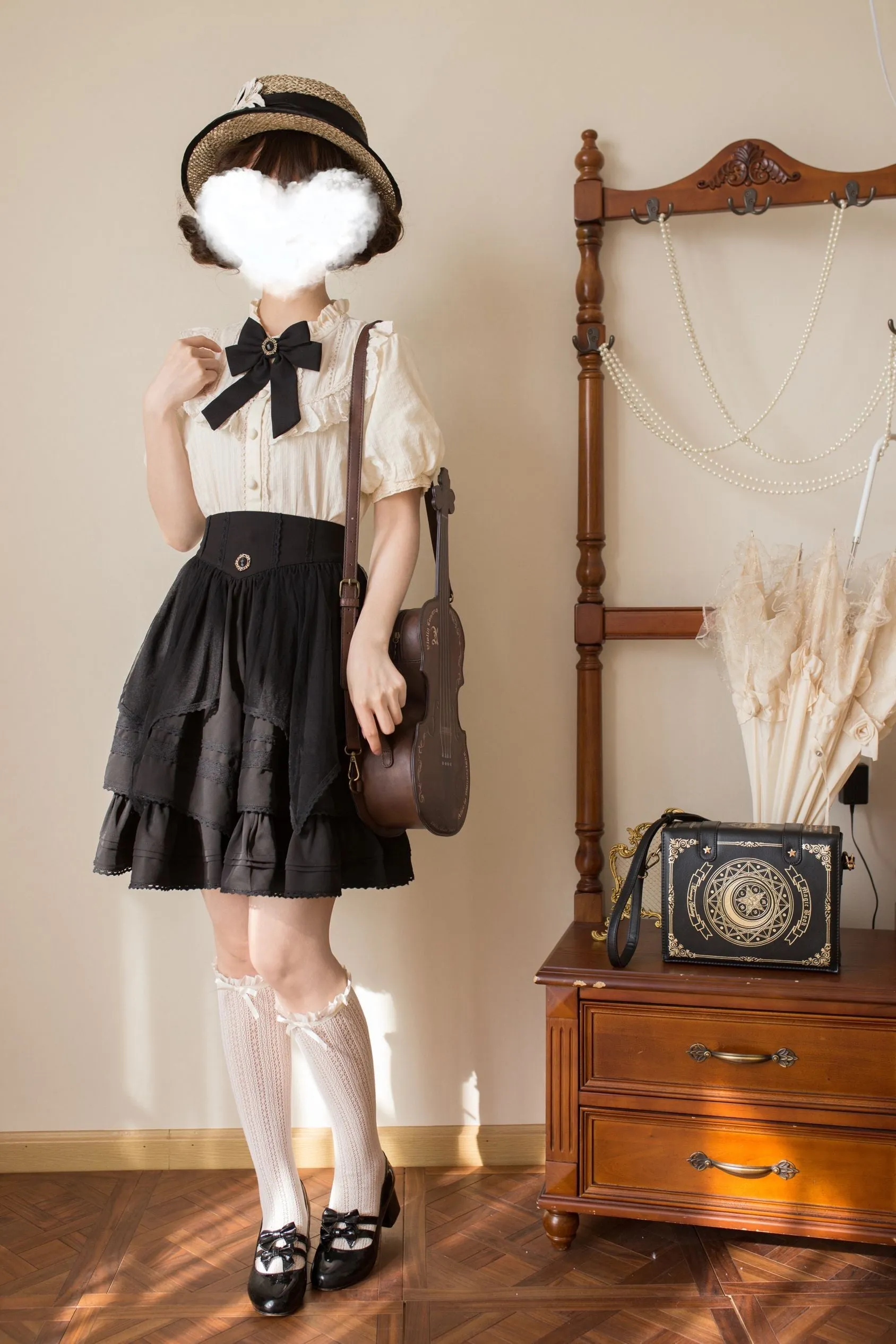 (Buyforme)Uncle Wall Original~Rich Girl~Elegant Lolita SK and Shirt