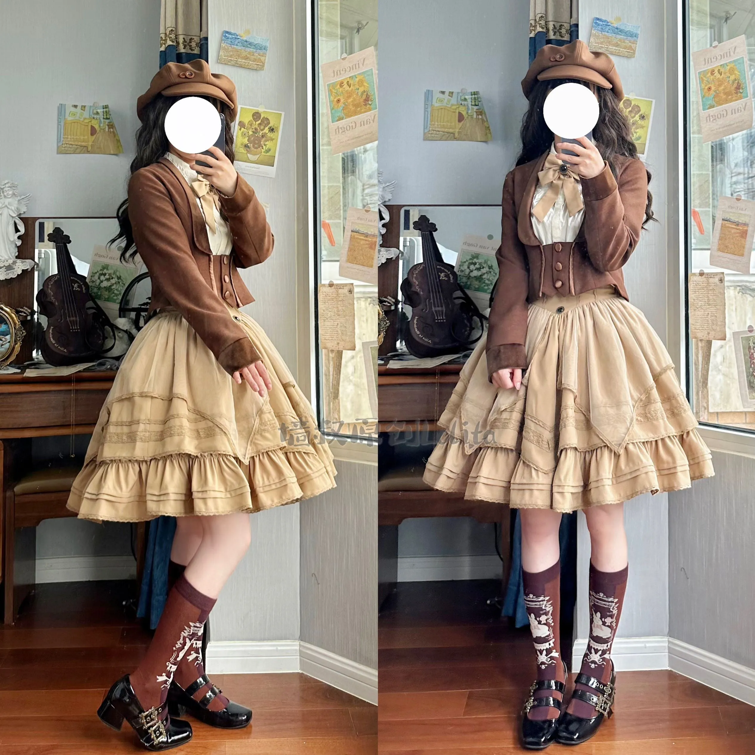 (Buyforme)Uncle Wall Original~Rich Girl~Elegant Lolita SK and Shirt