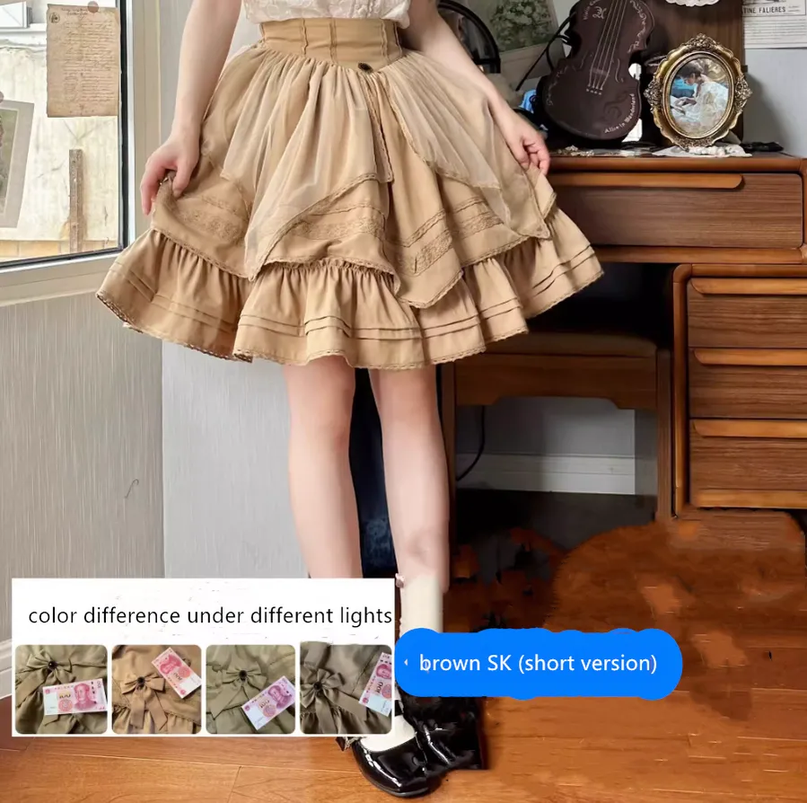 (Buyforme)Uncle Wall Original~Rich Girl~Elegant Lolita SK and Shirt