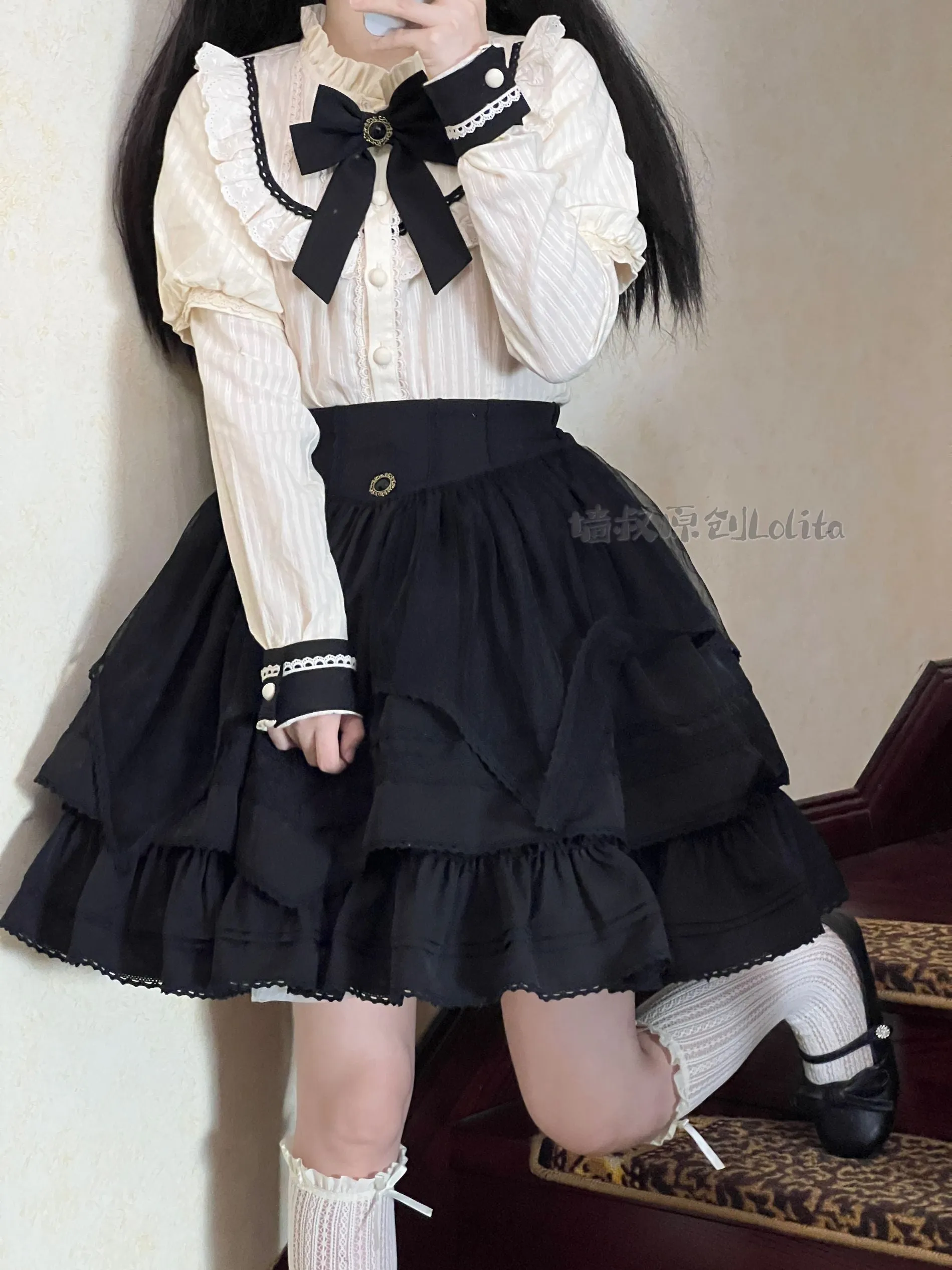 (Buyforme)Uncle Wall Original~Rich Girl~Elegant Lolita SK and Shirt