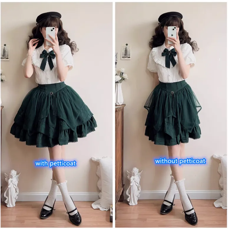 (Buyforme)Uncle Wall Original~Rich Girl~Elegant Lolita SK and Shirt
