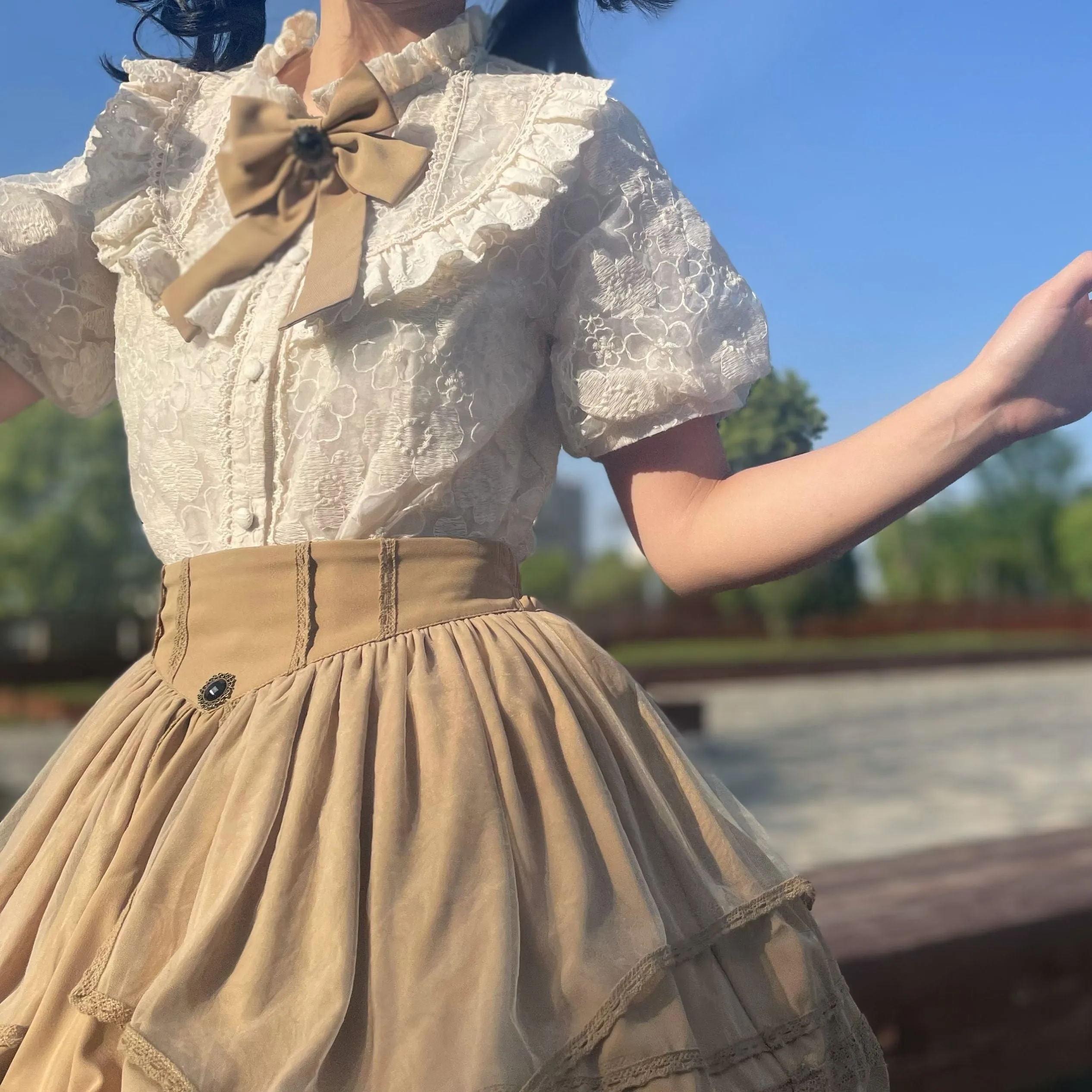 (Buyforme)Uncle Wall Original~Rich Girl~Elegant Lolita SK and Shirt