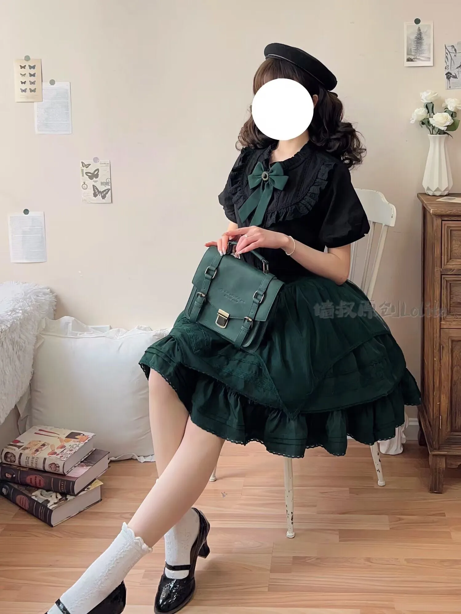 (Buyforme)Uncle Wall Original~Rich Girl~Elegant Lolita SK and Shirt
