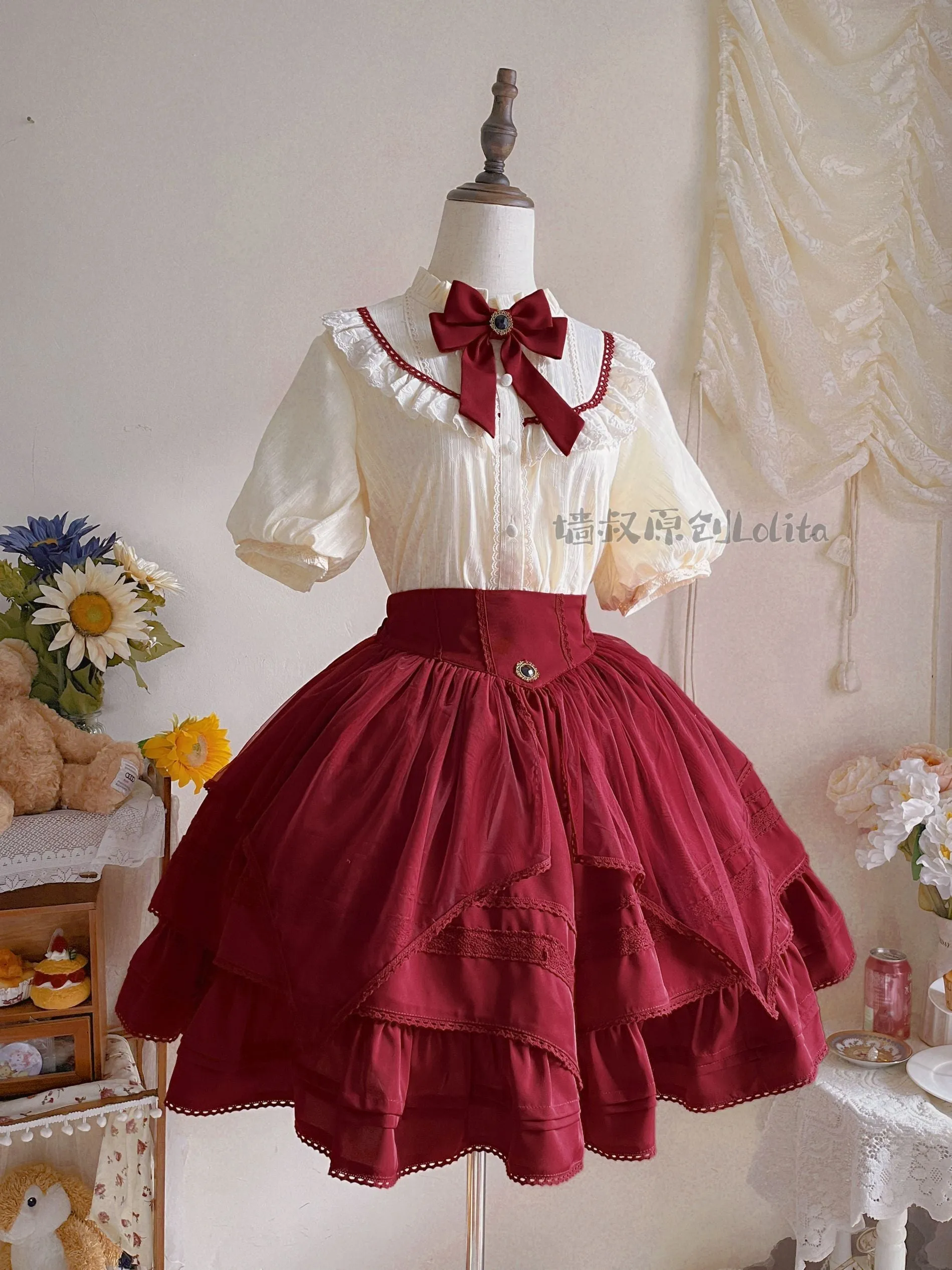 (Buyforme)Uncle Wall Original~Rich Girl~Elegant Lolita SK and Shirt