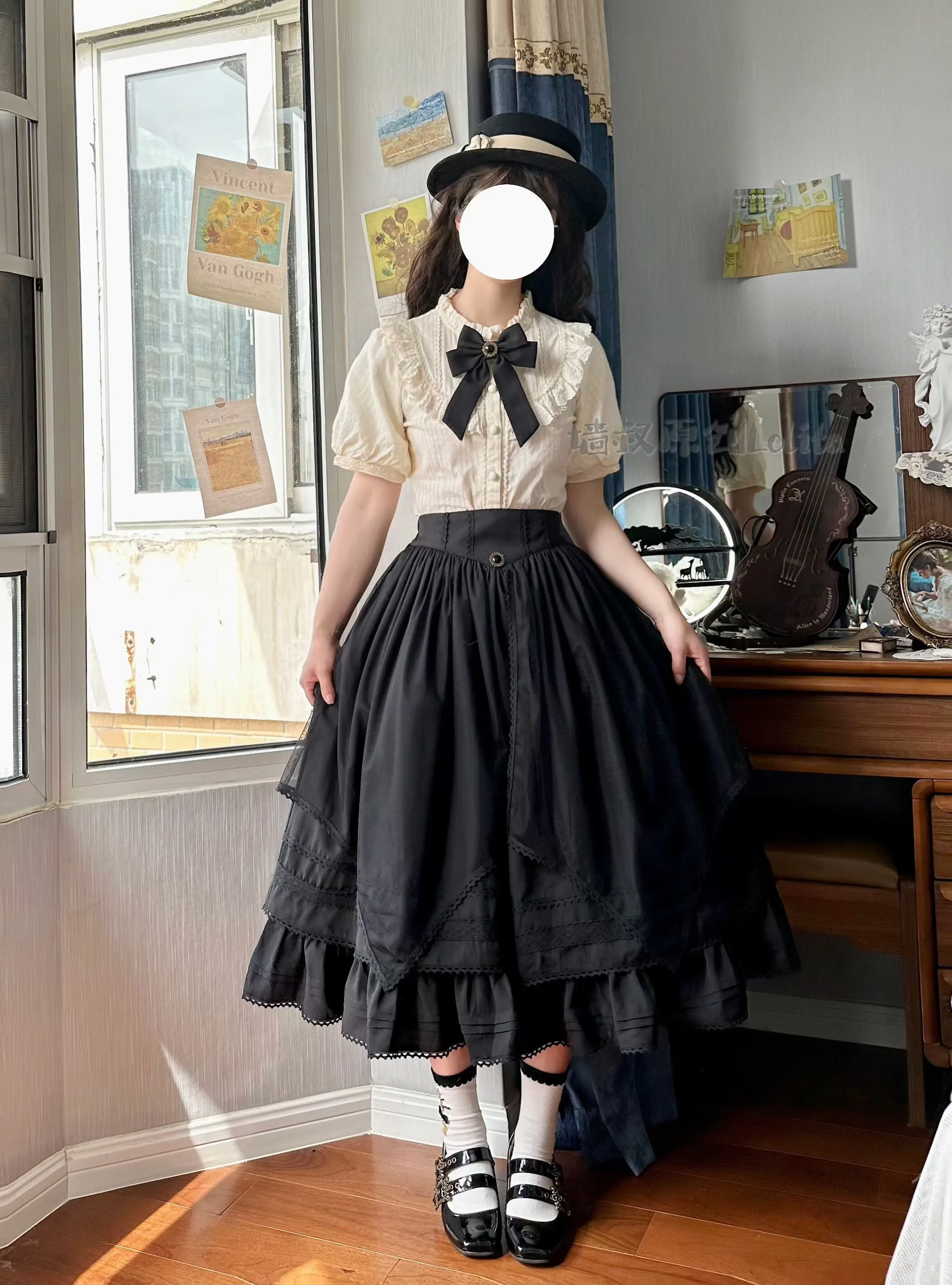 (Buyforme)Uncle Wall Original~Rich Girl~Elegant Lolita SK and Shirt