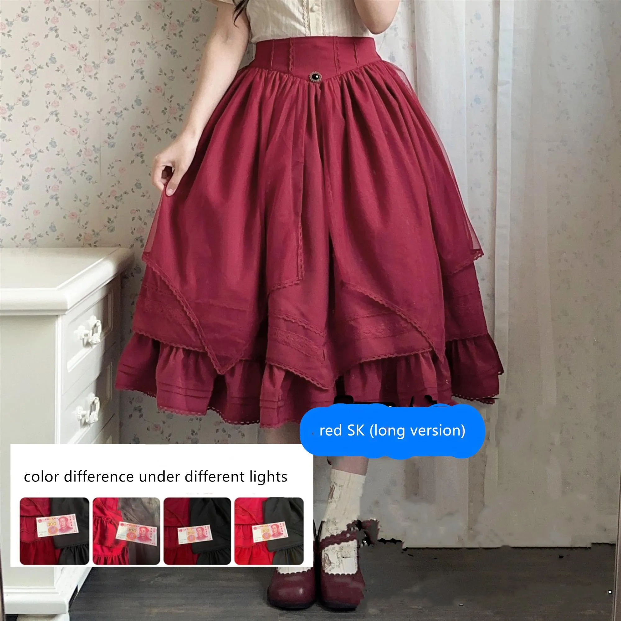 (Buyforme)Uncle Wall Original~Rich Girl~Elegant Lolita SK and Shirt