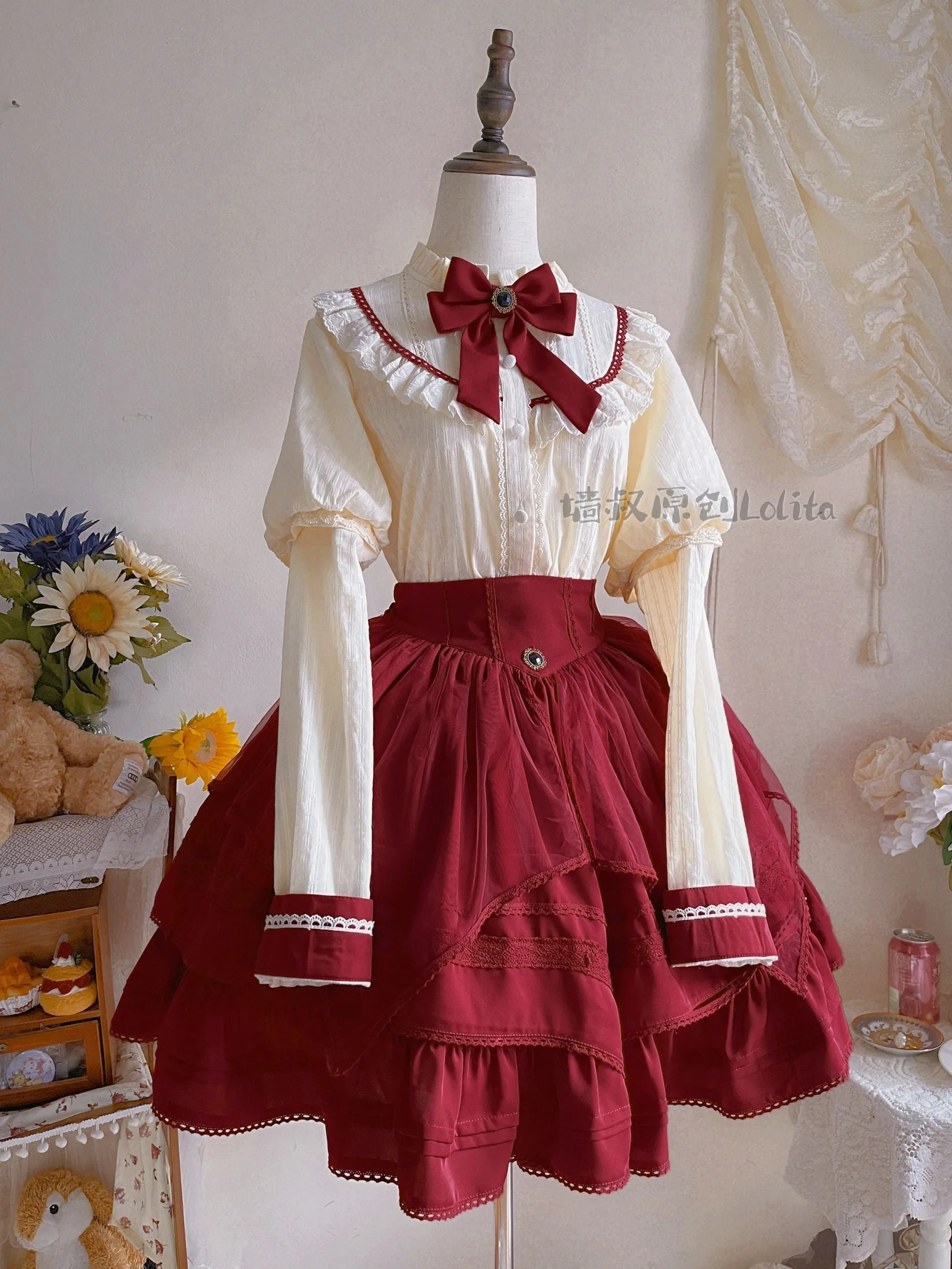 (Buyforme)Uncle Wall Original~Rich Girl~Elegant Lolita SK and Shirt
