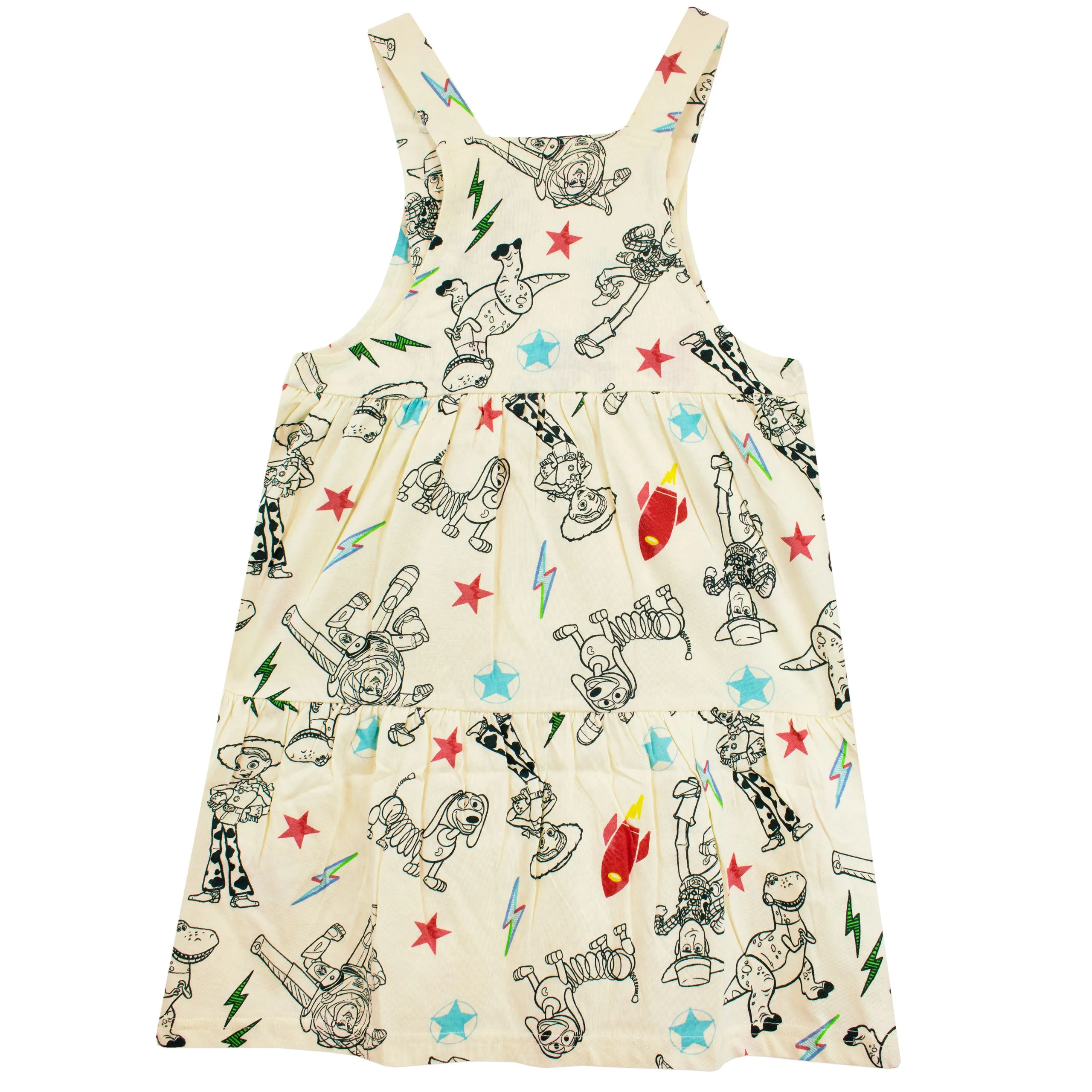 Girls Toy Story Pinnafore Dress Set