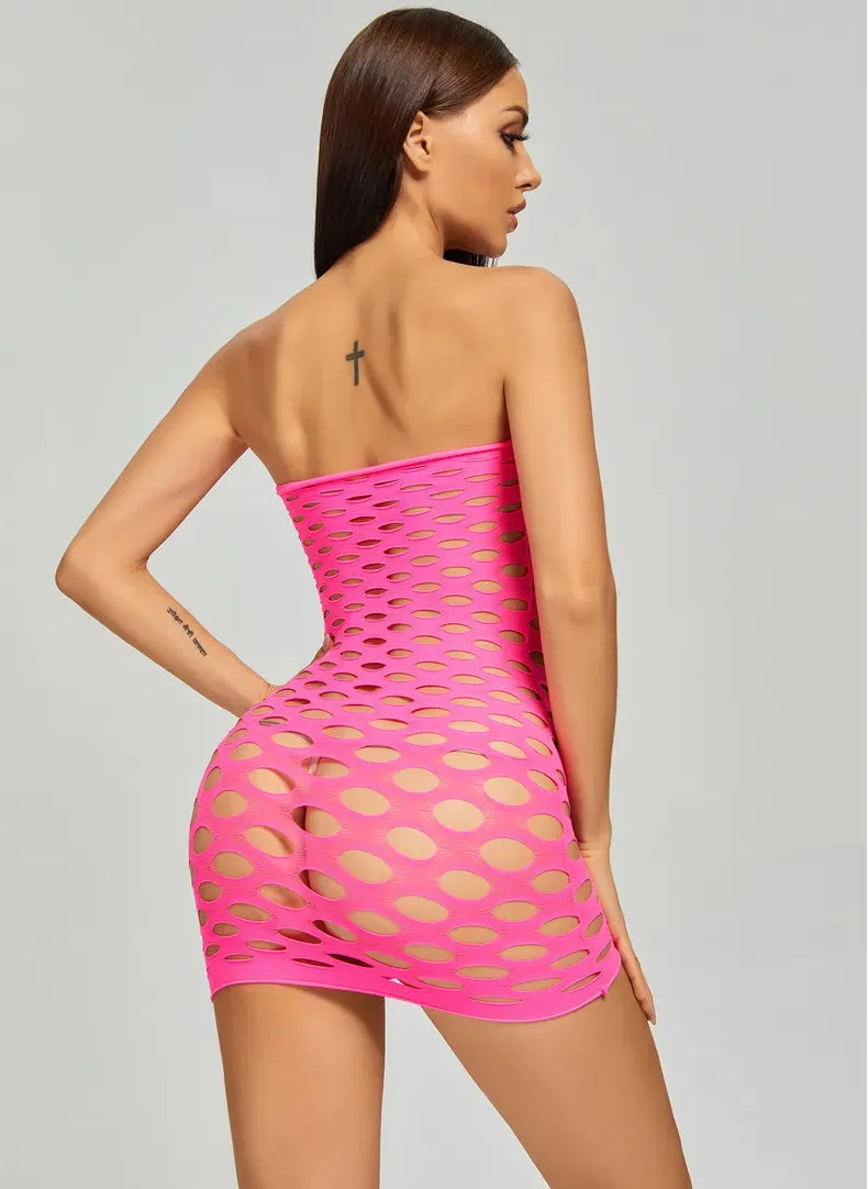 Sexy Fishnet Dress