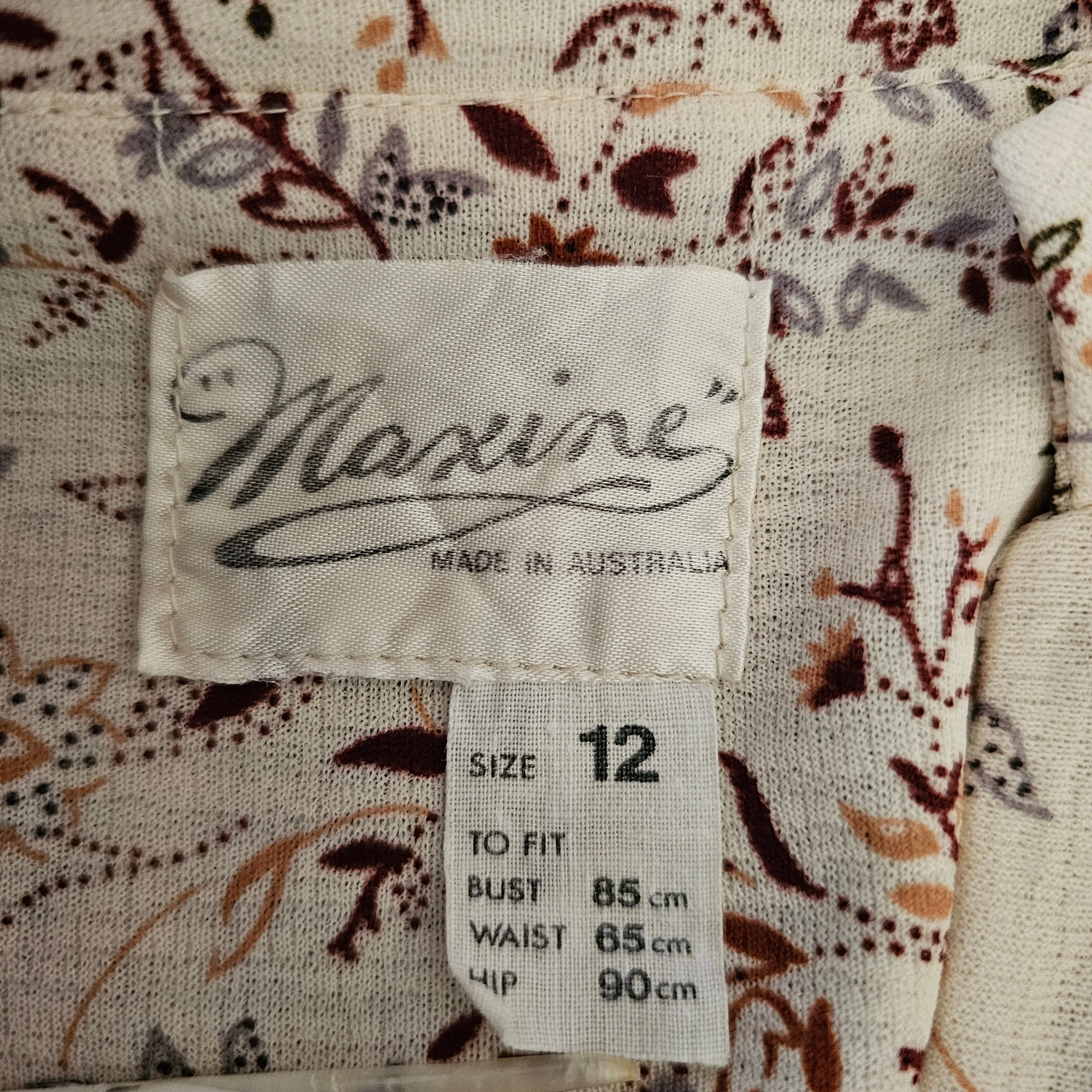 VINTAGE FLORAL PRAIRIE DRESS 12